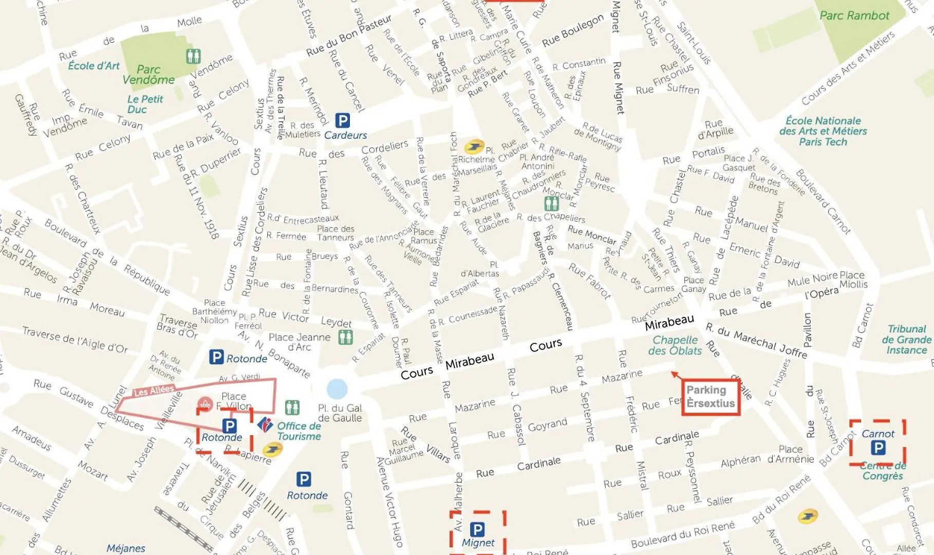 Ersextius, Ib, Aix-En-Provence Apartment 0*,